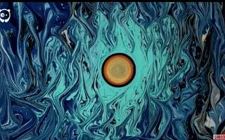 他在一盆水裡放滿了顏料，最後出來的東西梵高都不敢想像