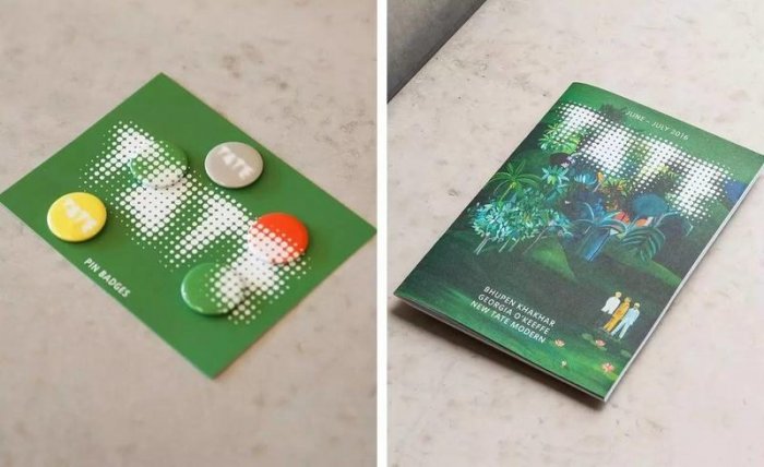 砸了4億美元升級的泰特現代藝術館，順手還換了延用十多年的LOGO