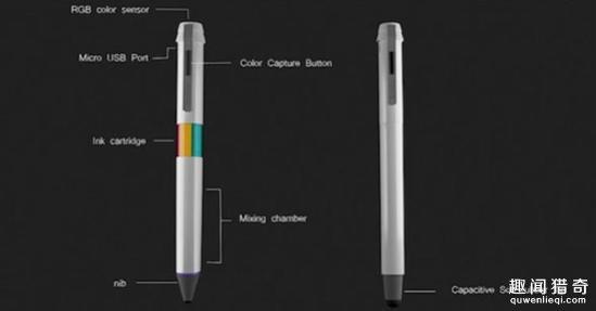 那是什麼顏色？這款智能筆號稱掃一掃就知道！