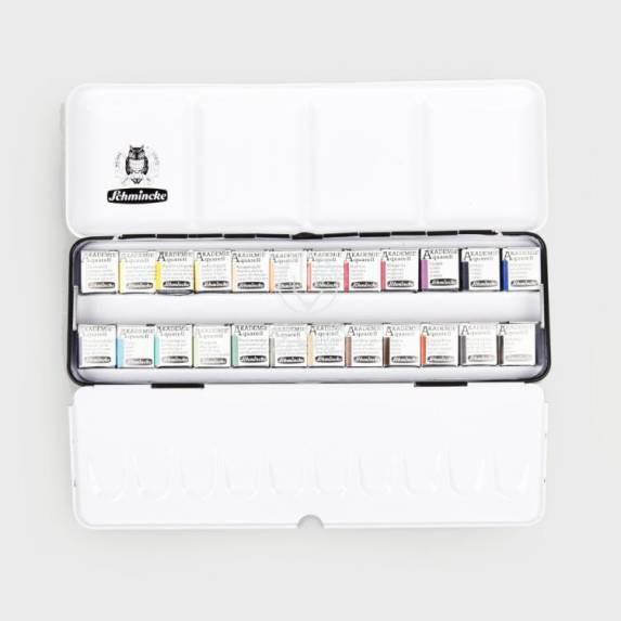 全球固體水彩顏料大全，畫水彩必看