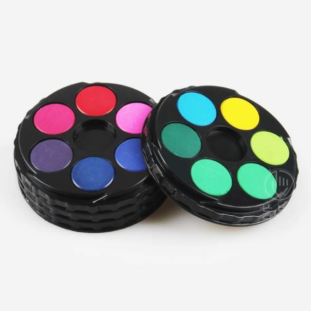 全球固體水彩顏料大全，畫水彩必看