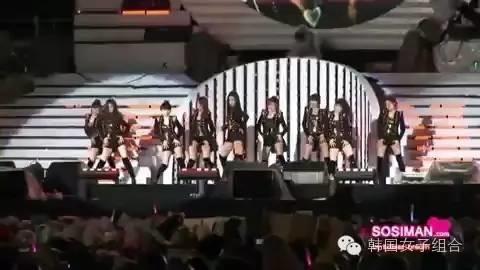 少女時代走位難度最高舞台？來看看少女時代的神走位