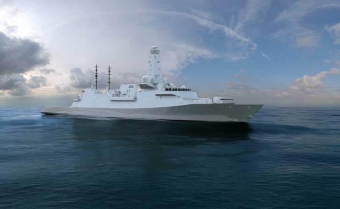 組圖：英國下一代隱形護衛艦很科幻