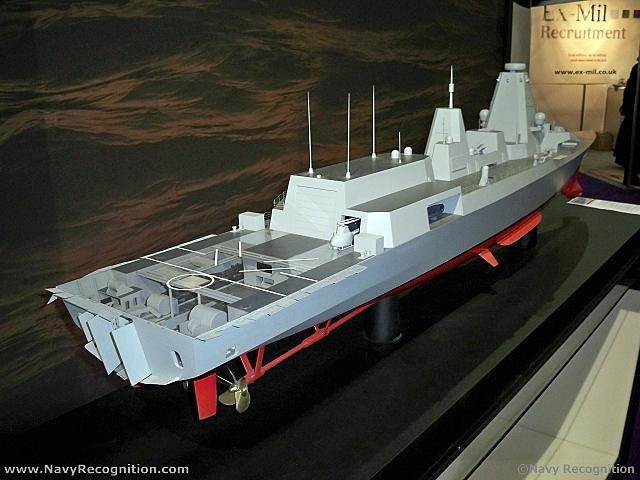 組圖：英國下一代隱形護衛艦很科幻