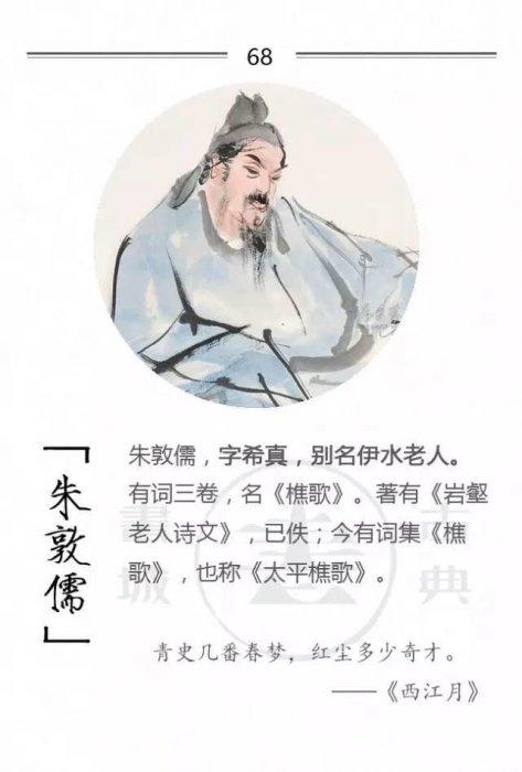 100位詩詞大家，他們的字型大小你都知道嗎？附一人一經典名句