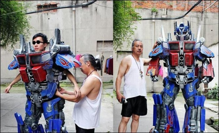中國民間 VS 外國，現實版變形金剛哪家強！