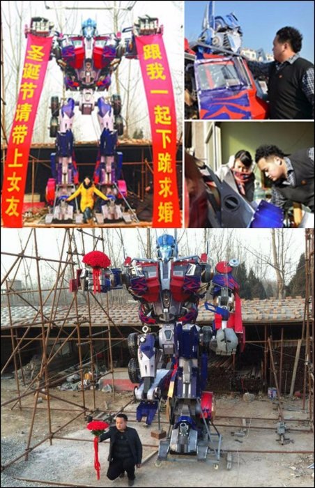 中國民間 VS 外國，現實版變形金剛哪家強！