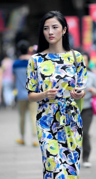 街拍：極品女神，好有氣質！