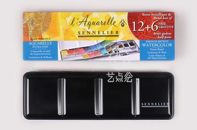 全球固體水彩顏料大全，畫水彩必看