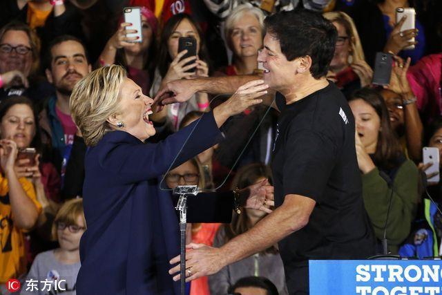 美國大選比拼人脈 希拉里後援團眾名流星光熠熠完勝特朗普