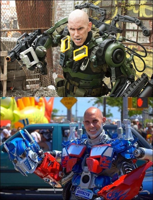 中國民間 VS 外國，現實版變形金剛哪家強！