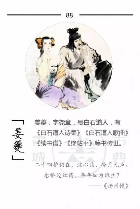 100位詩詞大家，他們的字型大小你都知道嗎？附一人一經典名句