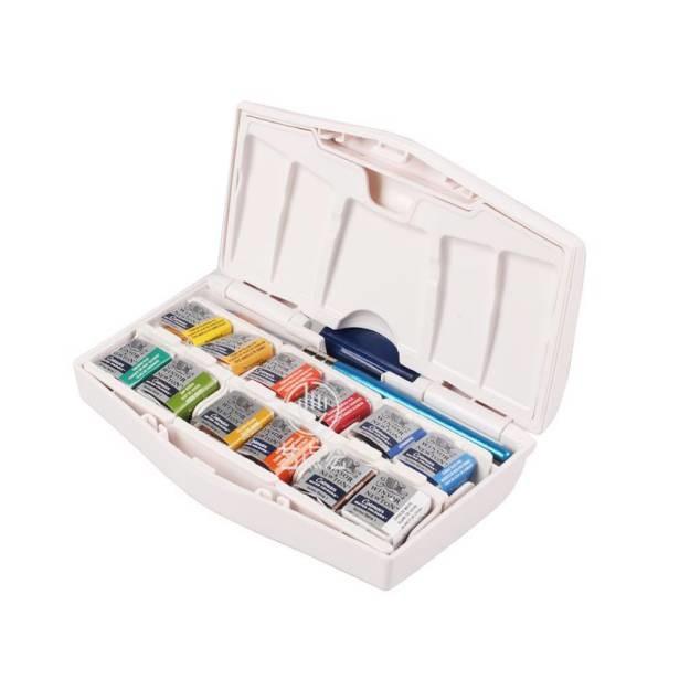 全球固體水彩顏料大全，畫水彩必看