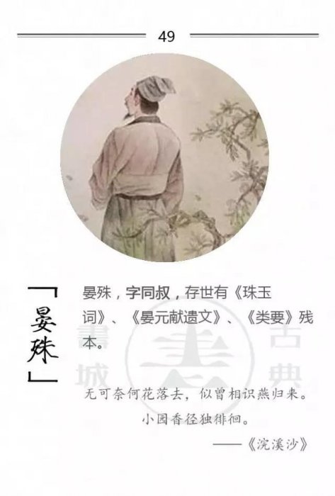 100位詩詞大家，他們的字型大小你都知道嗎？附一人一經典名句