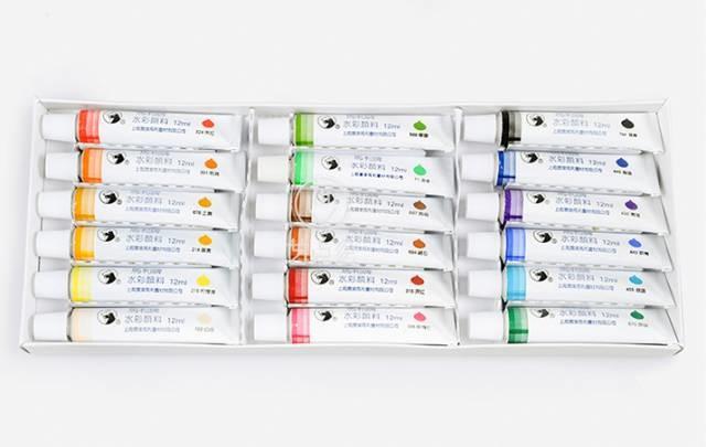 全球固體水彩顏料大全，畫水彩必看