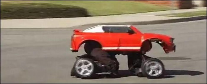 中國民間 VS 外國，現實版變形金剛哪家強！