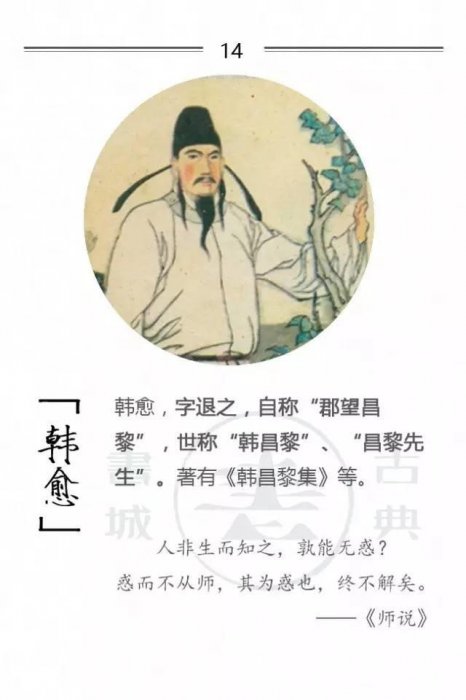 100位詩詞大家，他們的字型大小你都知道嗎？附一人一經典名句