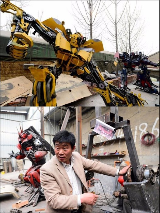 中國民間 VS 外國，現實版變形金剛哪家強！