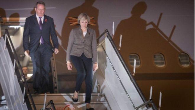 英國首相梅訪問印度 簽證問題備受關注