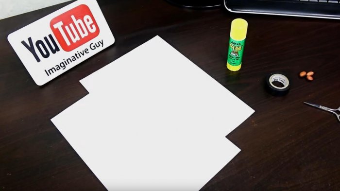 驚呆：小伙只用2張A4紙就做了一部捕鼠神器