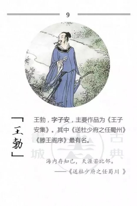 100位詩詞大家，他們的字型大小你都知道嗎？附一人一經典名句