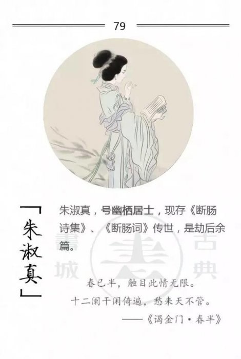 100位詩詞大家，他們的字型大小你都知道嗎？附一人一經典名句