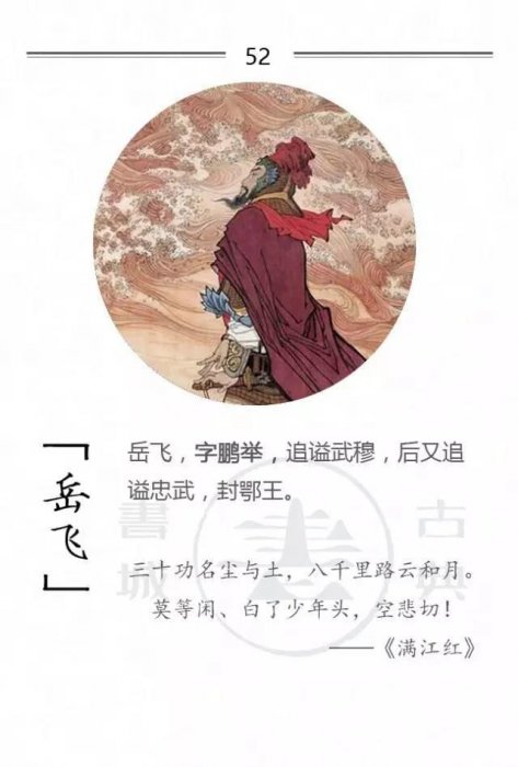 100位詩詞大家，他們的字型大小你都知道嗎？附一人一經典名句