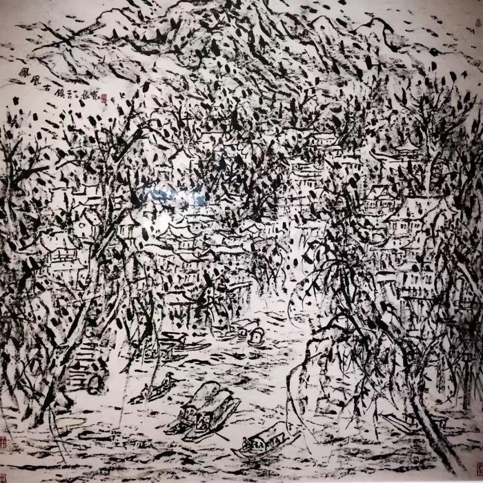 崔振寬「一手伸向傳統，一手伸向生活」的藝術精神