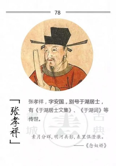 100位詩詞大家，他們的字型大小你都知道嗎？附一人一經典名句