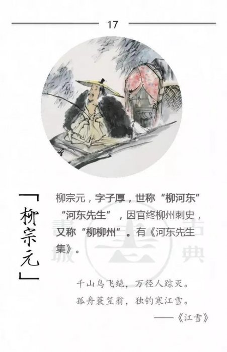 100位詩詞大家，他們的字型大小你都知道嗎？附一人一經典名句