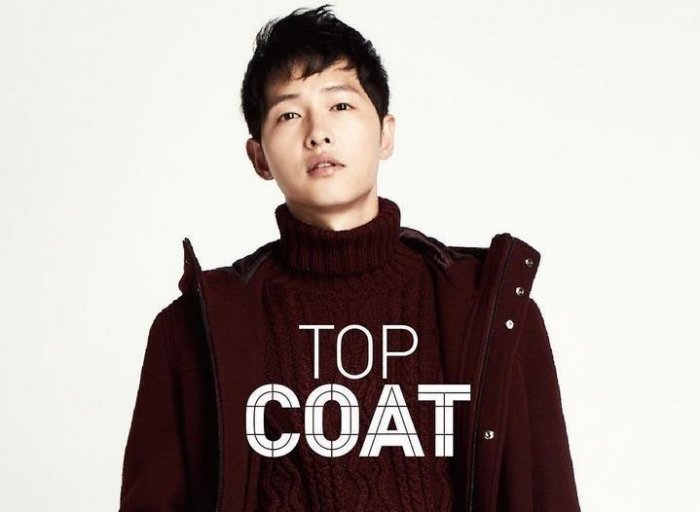 宋仲基TOP10冬季畫報-酒紅色的性感都市男人