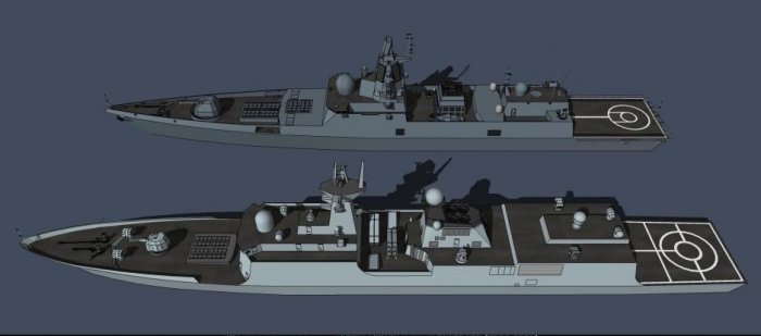 中俄最強護衛艦對比：054A憑藉數量性價致勝