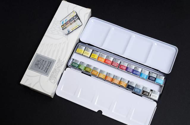 全球固體水彩顏料大全，畫水彩必看