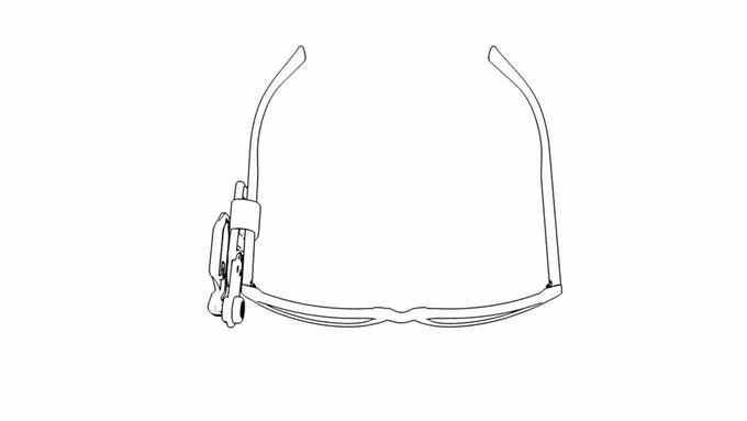 這個裝置可附在眼鏡上顯示信息 絕對夠科幻！