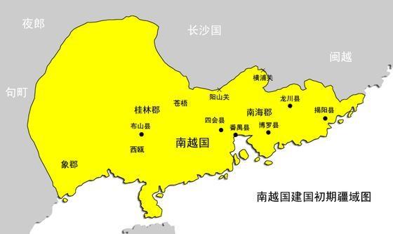 秦末嶺南軍團50萬大軍為何不回援中原？