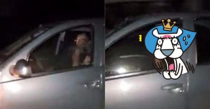 就是等不及！激情男女不怕爽死邊開車邊%%...「危險車震」嚇壞路人 網笑：正港玩命關頭