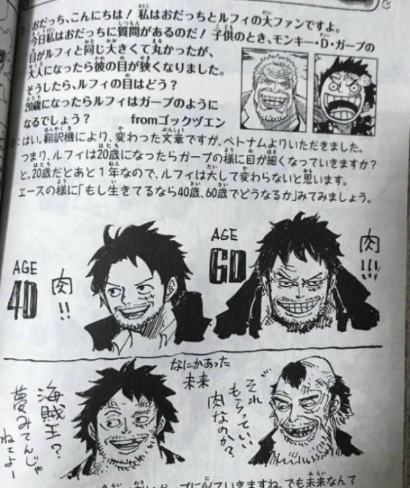 艾斯大復活!?《航海王》最新一集神出現40歲艾斯...魯夫開心喊吃肉「藏神秘基因」!(4P)