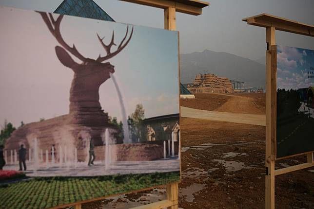 不愧是山寨強國！對岸「盜版人面獅身」恥度爆表...醜到引發中國人民覺醒：真是不倫不類