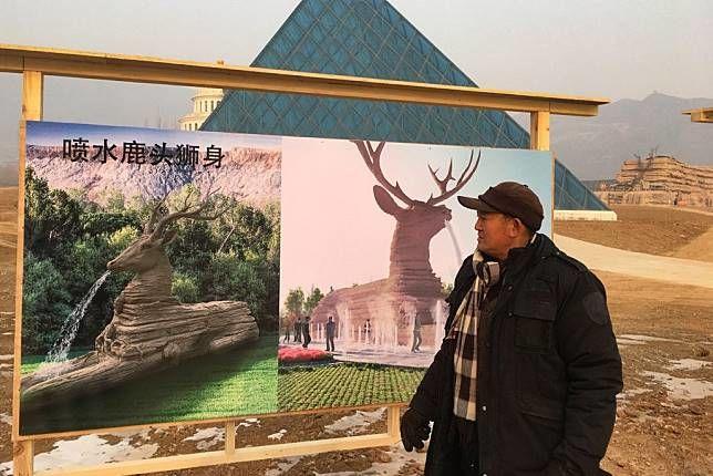 不愧是山寨強國！對岸「盜版人面獅身」恥度爆表...醜到引發中國人民覺醒：真是不倫不類