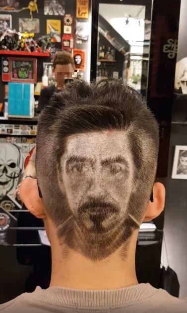 太狂!客人指定要剪「鋼鐵人的頭」去看復仇者 最後一抬頭… 成品長這樣 網瞬間看傻!