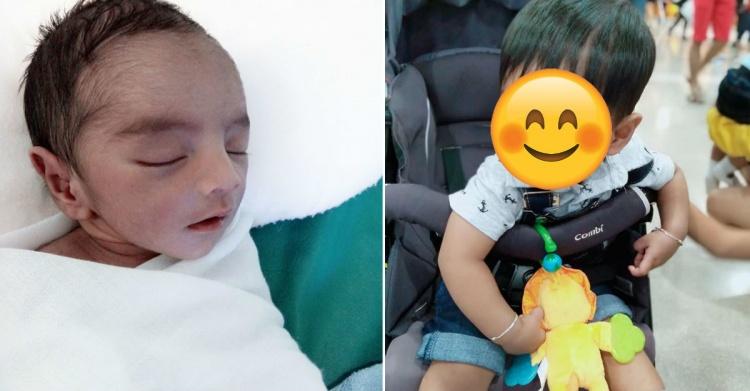 這小子不簡單！男嬰一出生「天生明星臉」2年後近照… 女網友竟又哄動：長大了