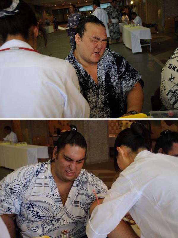 X你娘怕爆！相撲選手「聽到OO就怕」大展鐵漢柔情！超痛苦表情集：怎麼莫名療癒XD