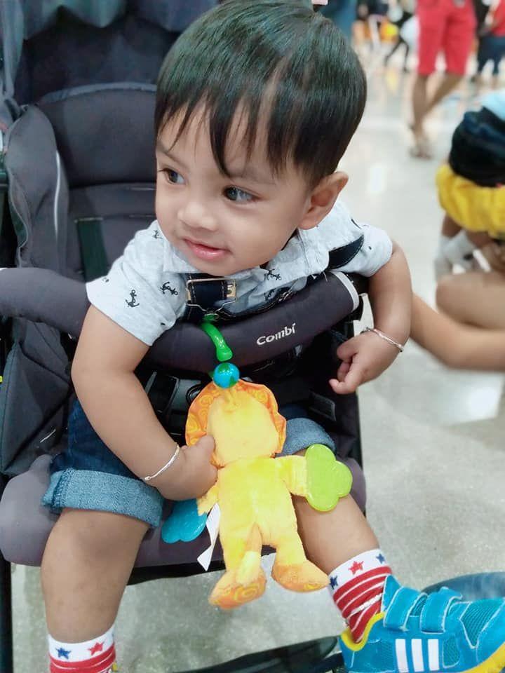 這小子不簡單！男嬰一出生「天生明星臉」2年後近照… 女網友竟又哄動：長大了