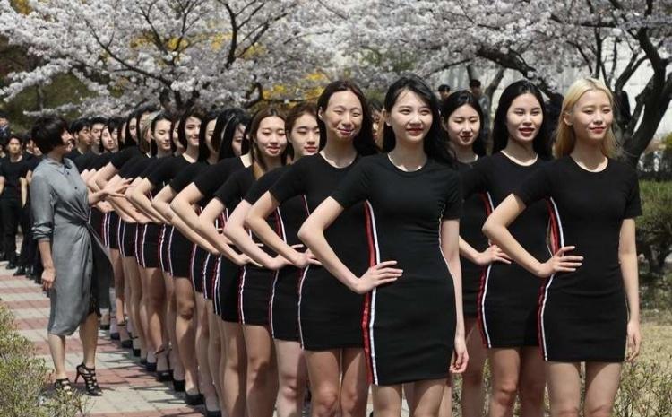 (影+圖) 腿控的慶典...韓國長腿櫻花季～錯過再等一年的絕美遊行隊伍！