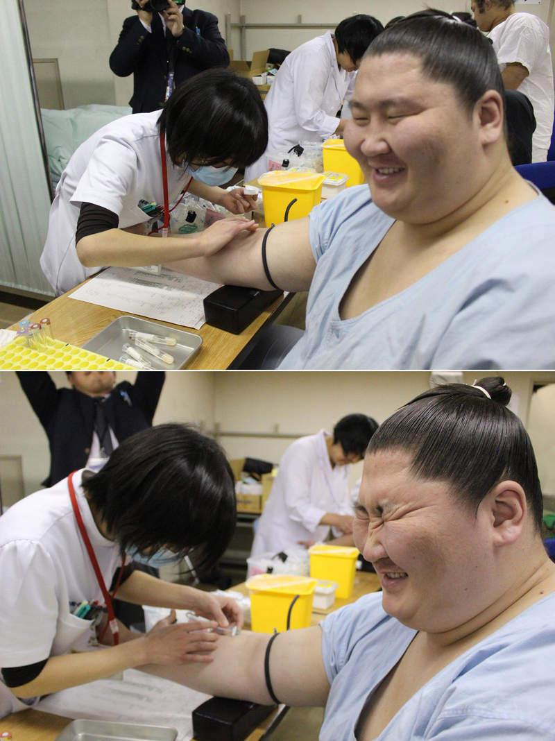 X你娘怕爆！相撲選手「聽到OO就怕」大展鐵漢柔情！超痛苦表情集：怎麼莫名療癒XD