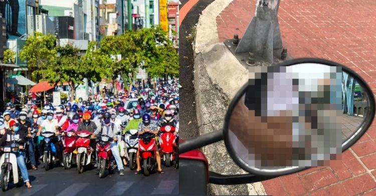 台灣人很團結？他停紅燈拍「超強默契照」..路人神同步引萬人笑翻狂讚：有同感！