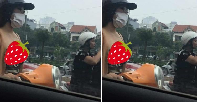 駕駛抱怨路上塞車… 眼神一飄「乳牛妹反引力」逆天上圍!眼睛不知道要放哪