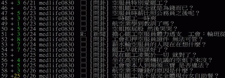 空姐罷工=台女自助餐？鄉民開酸「有O就是強」..嗆人被起底原來是帶風向！