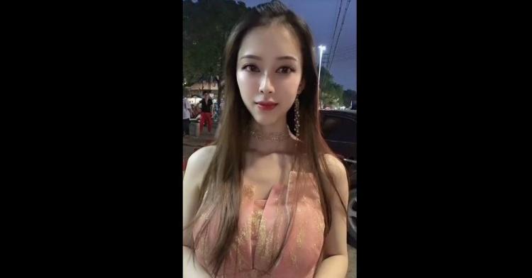 【重口味】在夜店把到的女模「马路上卸妆!