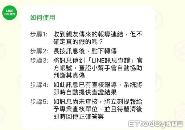實測「LINE訊息查證」秒回覆　5步驟讓你不被騙